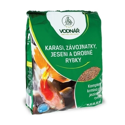 Krmivo pro venkovní ryby - karasy, jeseny a závojnatky 500g