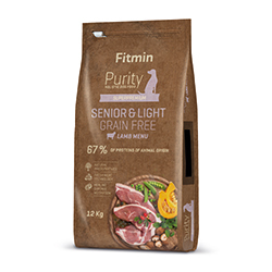 Fitmin dog Purity Grain Free Senior&Light Lamb