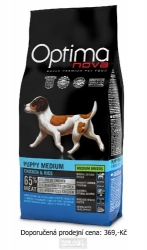 OPTIMAnova dog PUPPY MEDIUM 12kg  + DOPRAVA NEBO 250 KČ ZDARMA!