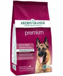 Arden Grange Premium rich in fresh Chicken & Rice 2 kg