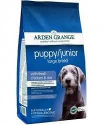 Arden Grange Puppy/Junior Large Breed with fresh Chicken & Rice 12 kg