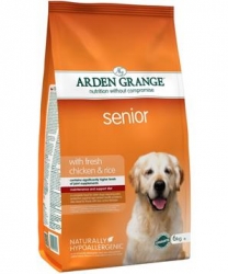 Arden Grange Senior with fresh Chicken & Rice 12 kg