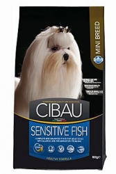 CIBAU Dog Adult Sensitive Fish&Rice Mini 2,5kg