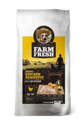 TOPSTEIN FARM FRESH CHICKEN SENSITIVE 10 kg + DOPRAVA NEBO DÁRKY ZA 100 KČ ZDARMA! 