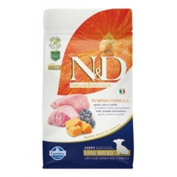 N&D Pumpkin Puppy Mini Lamb & Blueberry 2,5kg 