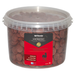 FITMIN HORSE KROKETKY JABLKO+VIT.C 1 KG