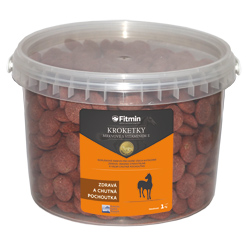 FITMIN HORSE KROKETKY MRKEV+VIT.E 1 KG