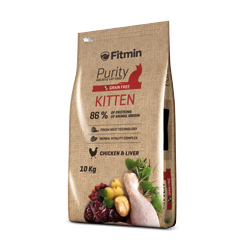 Fitmin cat Purity Kitten 1,5kg - VÝPRODEJ SLEVA 60%