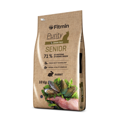 Fitmin cat Purity Senior 1,5kg, navíc 5+1 ZDARMA