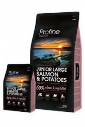 Profine NEW Dog Junior Large Salmon & Potatoes 3 kg 