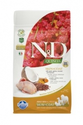 N&D GF Quinoa DOG Skin&Coat Quail & Coconut 2,5kg