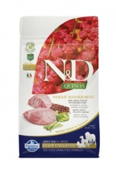 N&D GF Quinoa DOG Weight Mngmnt Lamb & Broccoli 2,5kg