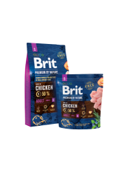 Brit Premium by Nature ADULT S 3kg