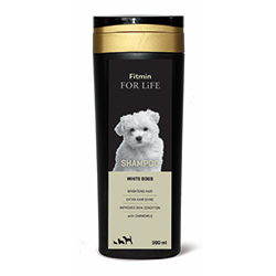 Fitmin šampon pro psy s bílou a světlou srstí 300ml