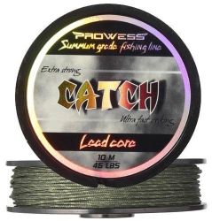 Olověná šnůra CATCH Lead Core 35 lbs, 10m (camo zelená)