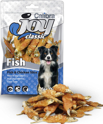 Calibra Joy Classic Fish & Chicken Slice 80g