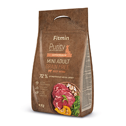 Fitmin dog Purity Grain Free Adult MINI Beef 800g
