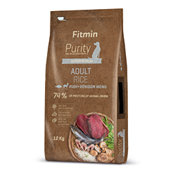 Fitmin dog Purity Rice Adult Fish&Venison 