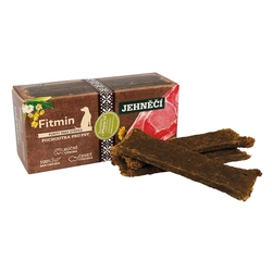 Fitmin Snax sušené maso 78% jehněčí + bylinky + čekanka 120g 8ks