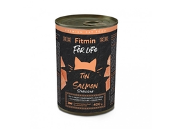 Fitmin For Life Lososová konzerva pro kočky 415 g - 100% MASA