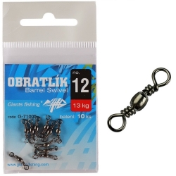 Obratlík Barrel Swivel no.14 / 10kg / 10ks