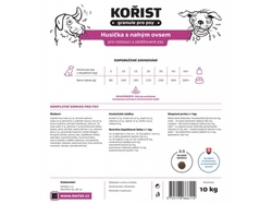 Kořist - Husička - pro dospělé psy i štěňata 12kg + DOPRAVA ZDARMA