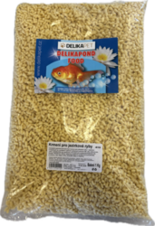 Krmení jezírkové ryby COLOR PREMIUM 1Kg sáček Delikapet