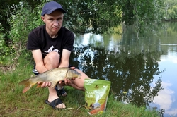 Plumlovský kapr MOŘSKÝ ZABIJÁK 1,5kg - i na dravce, jesetery, úhoře!