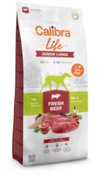 Calibra Dog Life Junior Large Fresh Beef 12kg