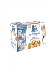 Brit Care Multipack Fillets in Jelly Flavour Box (12x85g)