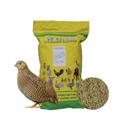 Granule pro křepelky 25 kg Drcman - sleva při osobním odběru 
