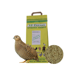 Granule pro křepelky 10 kg Drcman 