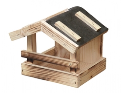 Dřevěné krmítko pro venkovní ptactvo - střecha
