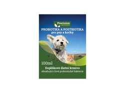 Precizní mikroby - probiotika a postbiotika pro psy a kočky 100ml 