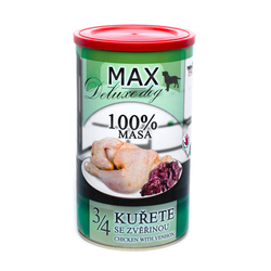 Max 3/4 kuřete se zvěřinou 1200g