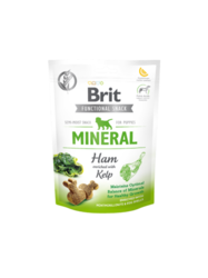 Brit Care Dog Functional Snack Mineral Ham for Puppies 150g