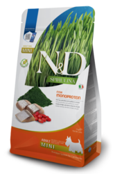 N&D SPIRULINA DOG Adult Mini Herring & Wolfberry 2kg