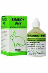 Přírodní přípravek proti kokcidióze Emanox PMX 50ml