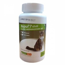 Repelentní pudr Repul 7 pro KOČKY 150g 