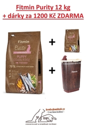 Fitmin dog Purity Grain Free Puppy Fish 12kg + DÁRKY ZA 1200 Kč 