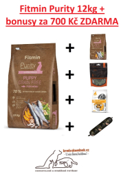Fitmin dog Purity Grain Free Puppy Fish 12kg + DÁRKY ZA 700 Kč