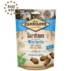Carnilove Semi-Moist Sardines enriched with Wild garlic 200g