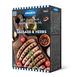 SMOOKIES Premium SAUSAGE - klobáskové sušenky s bylinkami 200g 