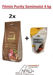 Fitmin dog Purity Semimoist měkčené 2x4kg + pamlsky + DOPRAVA