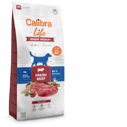 Calibra Dog Life Senior Medium Fresh Beef 12kg