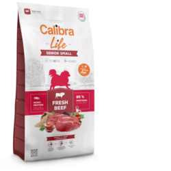 Calibra Dog Life Senior Small Fresh Beef 1,5kg