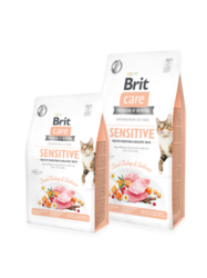 Brit Care Cat Grain-Free SENSITIVE HEALTHY DIGESTION AND DELICATE TASTE