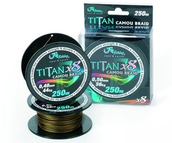 Šňůra Titan Filfishing Sumcová  Camou Braid 250m/0,50mm