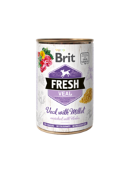 Brit Fresh Veal with Millet 400g