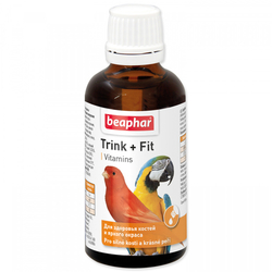 Kapky vitamínové Beaphar Trink Fit 50ml pro ptáky